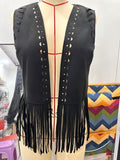 New Fringed Jacket Casual All-match Buttonless Vest