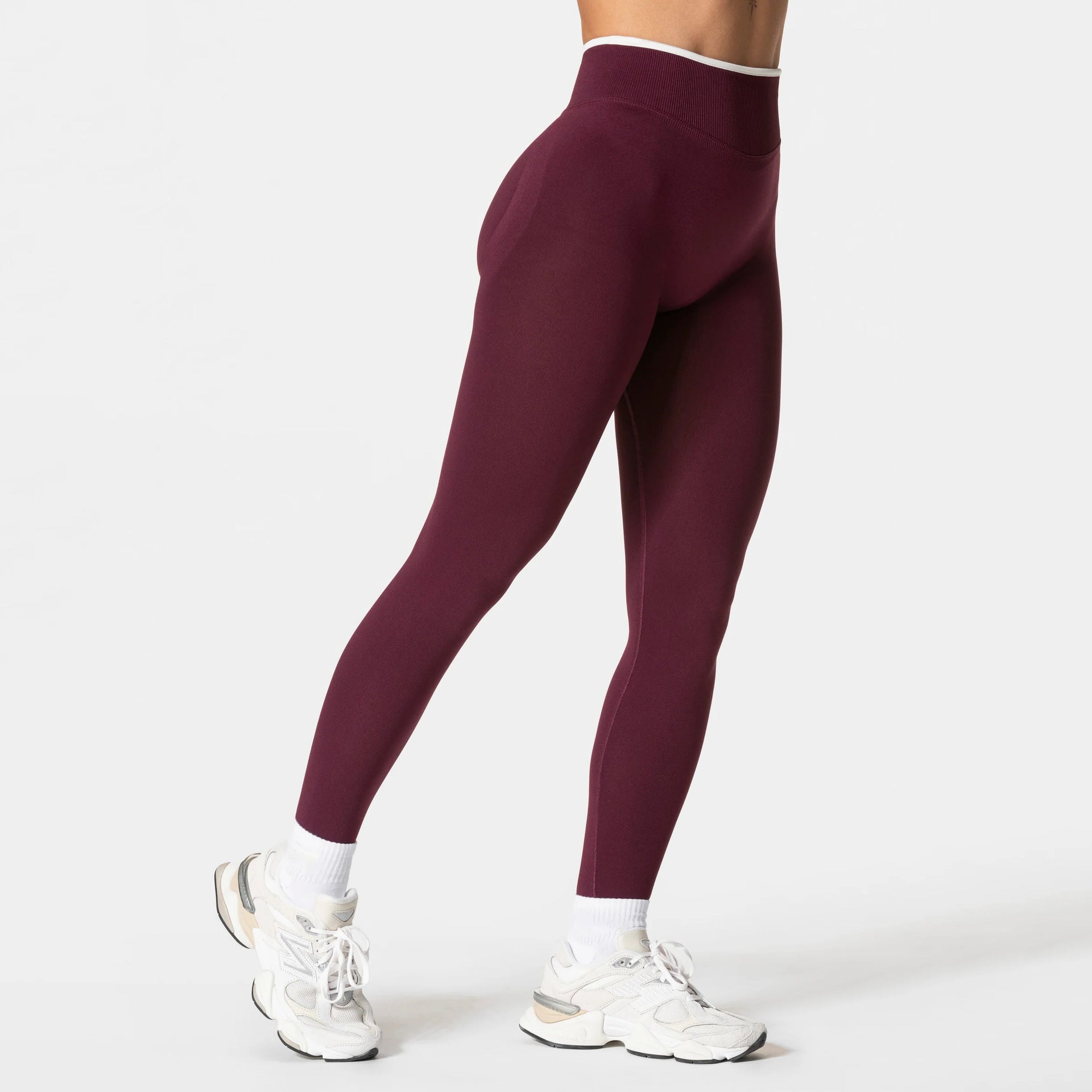 Women's High Waist Workout Peach Hip Yoga Pants