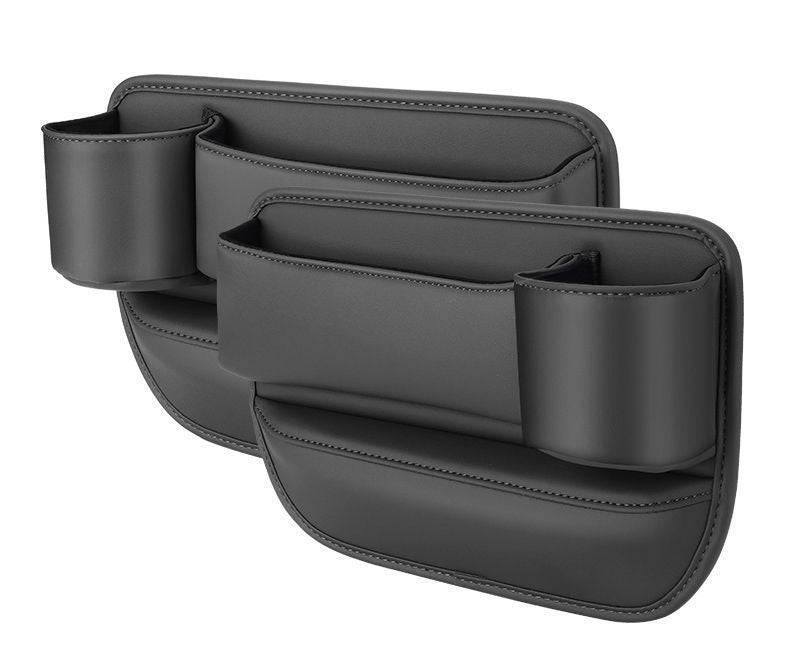 Car leather cup holder gap bag