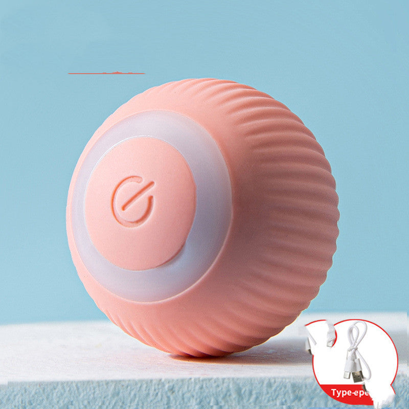 Interactive Cat Toy: USB Rechargeable Gravity Sensor Rolling Ball