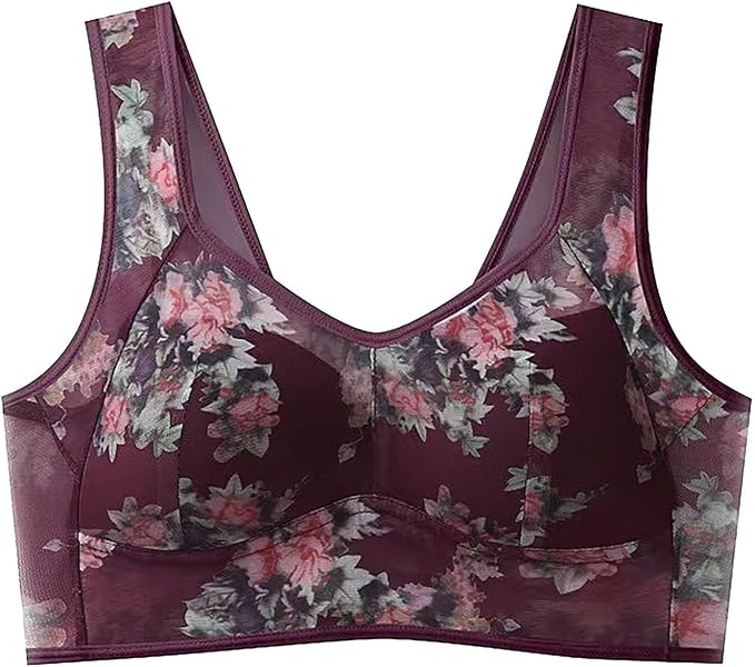 Ice Silk Lace Cooling Comfort Bra