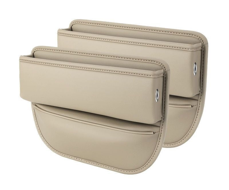 Car leather cup holder gap bag