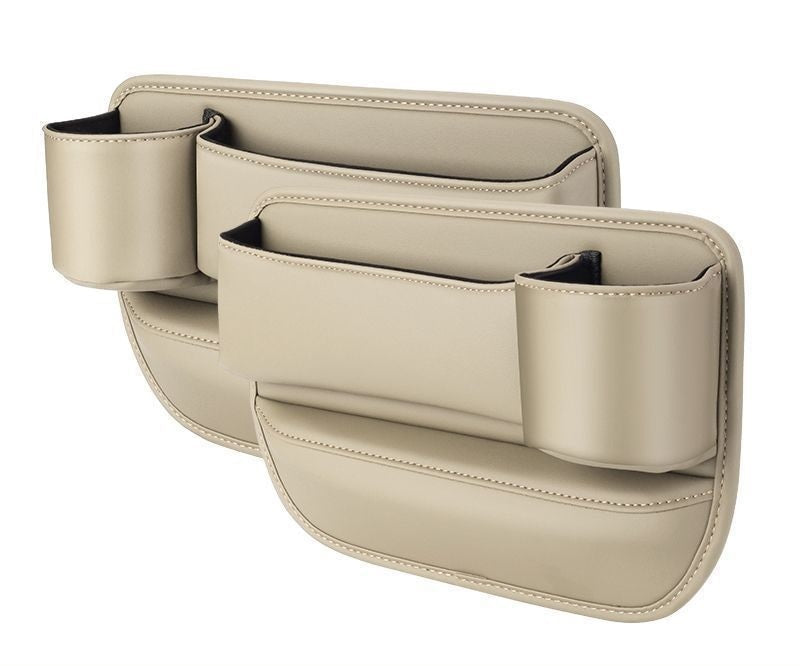 Car leather cup holder gap bag