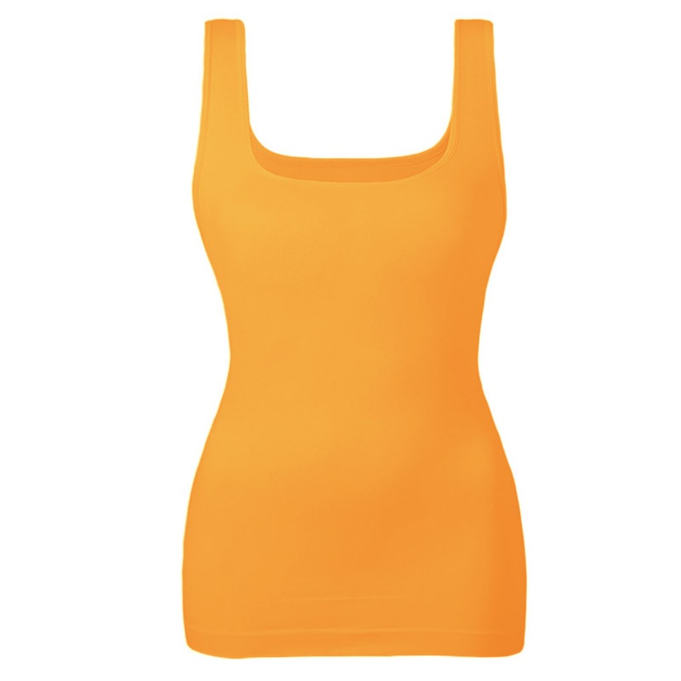 Women's Tummy Control Shapewear Tank Tops Seamless Square Neck Compression Tops Slimming Body Shaper Camisole