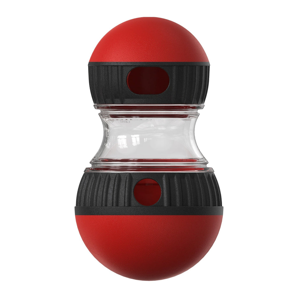 Slow Feeder Tumbler Dog Toy | Leaky Food Ball for Stomach Protection & Fun