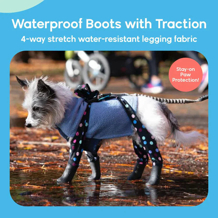 Premium Dog Leggings for Boots | Deluxe Anti-Slip Protective Winter Leg Covers