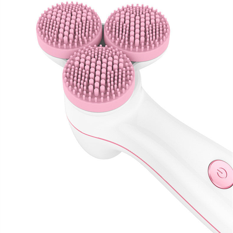 Electric Silicone Face Cleanser | 3D Smart Massage Vibration Beauty Tool