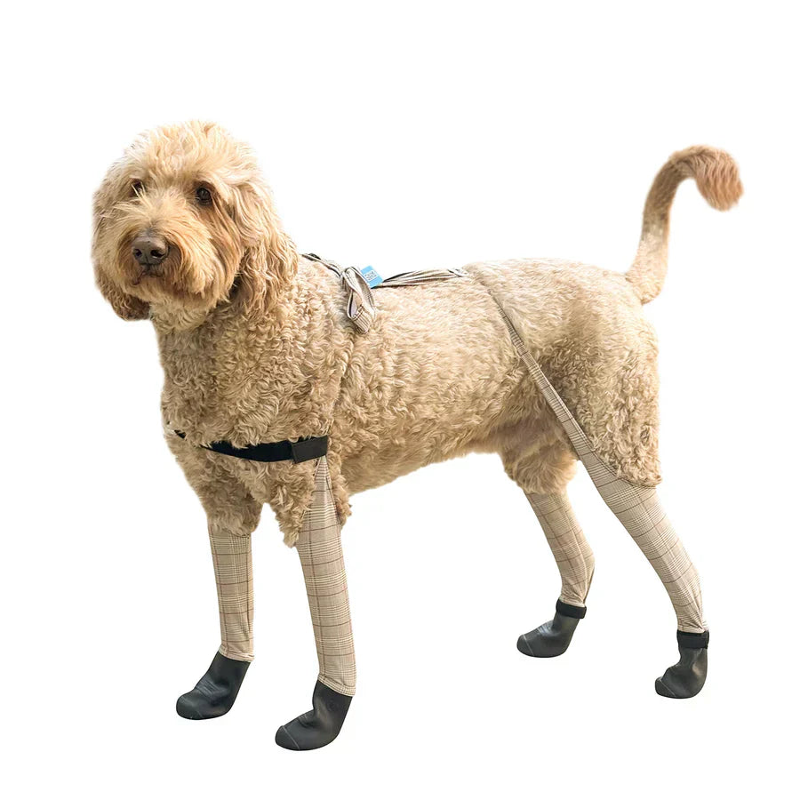 Premium Dog Leggings for Boots | Deluxe Anti-Slip Protective Winter Leg Covers
