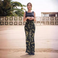 Women's Street Trend Split Hem Casual Pants